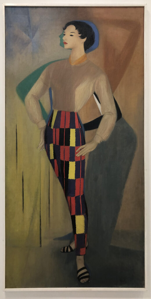 Delhy Tejero, Mussia (María Dolores) (1954), oil on linen, 73 ¼ x 35 ½ inches