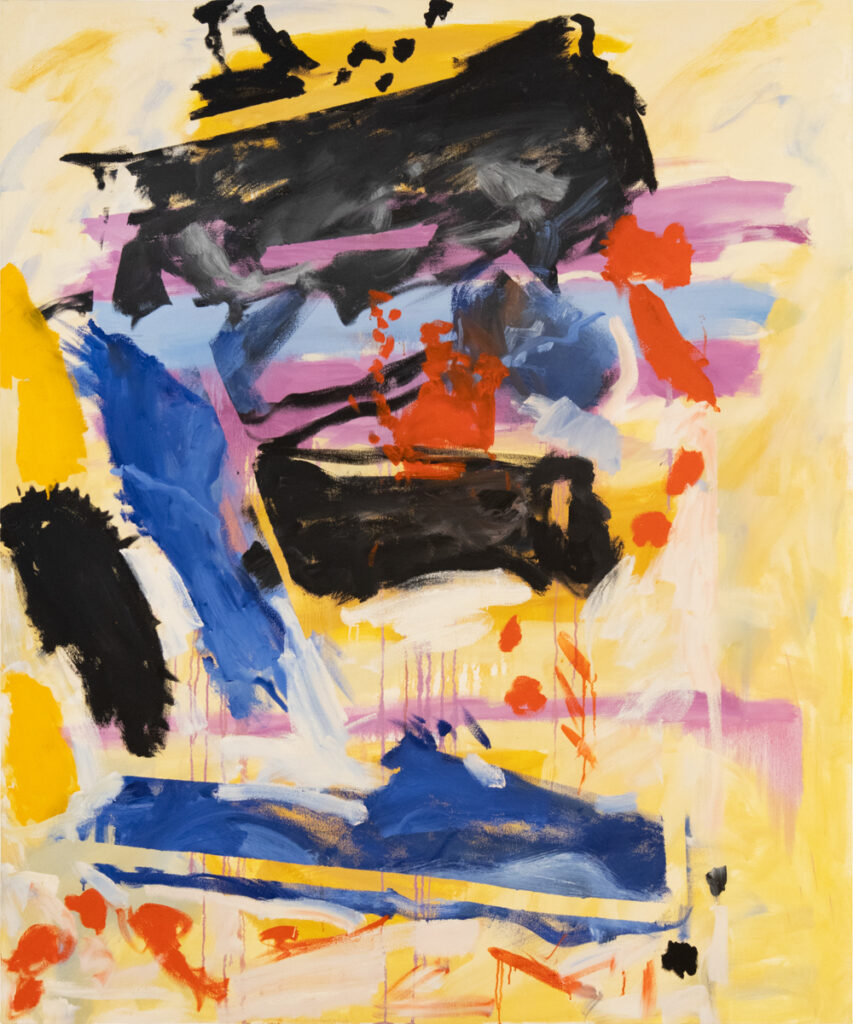 John Meredith, Tangiers No II (1990), oil on canvas, 72 x 60 inches