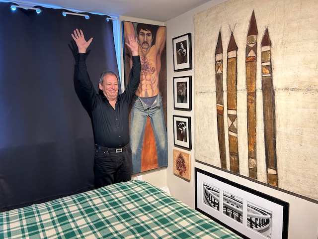 Flavio Belli and life imitating his art collection