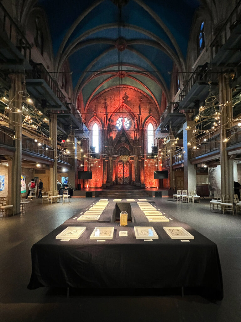 Joan Bofill installation view at Angel Orensanz Foundation for the Arts