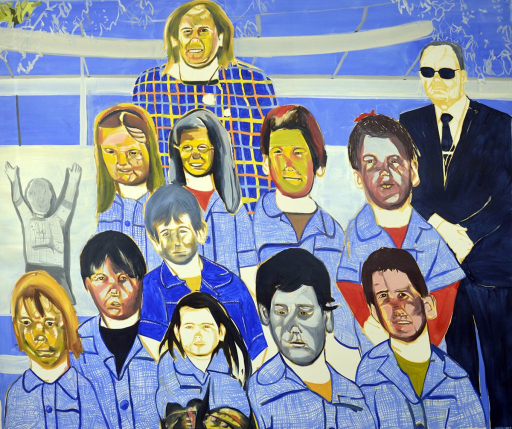 Luís Almeida, The Good, The Bad and The Ugly (2025), 160 x 190 cm, 63 x 74 ¾ inches