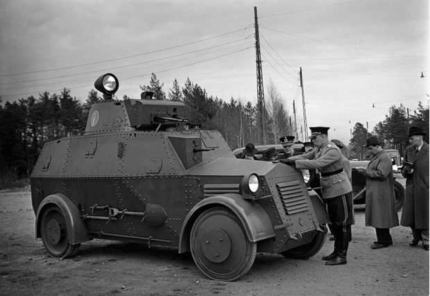Armored Helsinki police car 1937