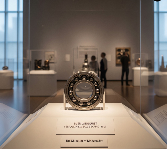 Sven Wingquist, Self-Aligning Ball Bearing, 1907, Museum of Modern Art, New York City