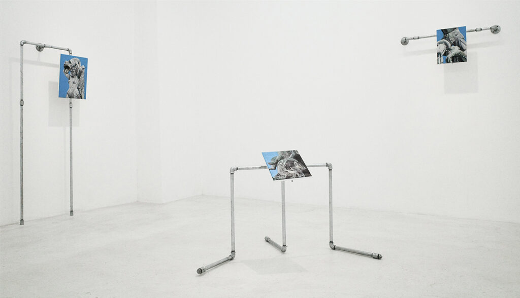 Installation view of He Spoke To The Birds, Rome. Artist: Diego Azzola. Curated by Fanfan Yuxuan Fan. Courtesy of AAIE and FanFlus