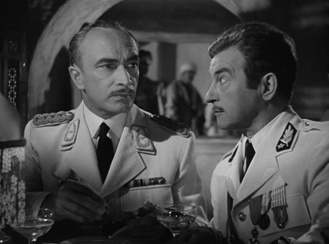 Conrad Veidt plays Major Heinrich Strasser, the senior German officer sent to Casablanca in Casablanca (1942)