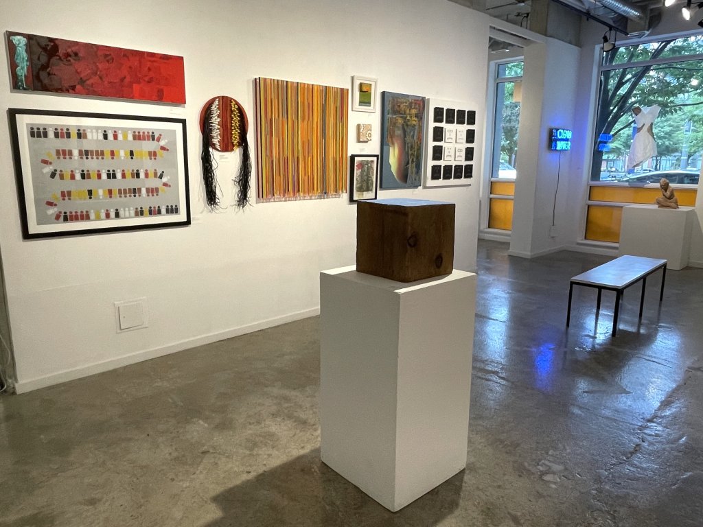 Installation view of Propeller 30 at Propeller Art Gallery