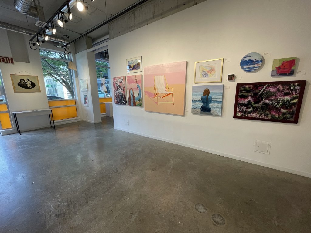 Installation view of Propeller 30 at Propeller Art Gallery