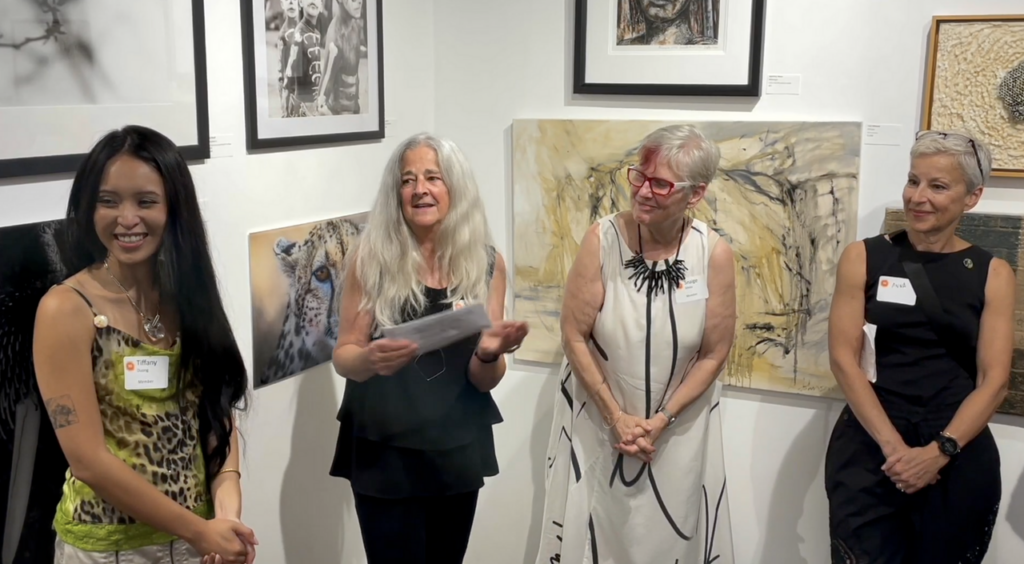 Video still (L-R) Tiffany Duong, Susan Ruptash, Snaige Sileika, Anna Dopico